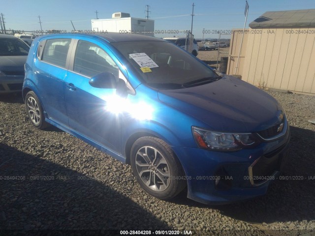 CHEVROLET SONIC 2017 1g1jd6sh9h4108421