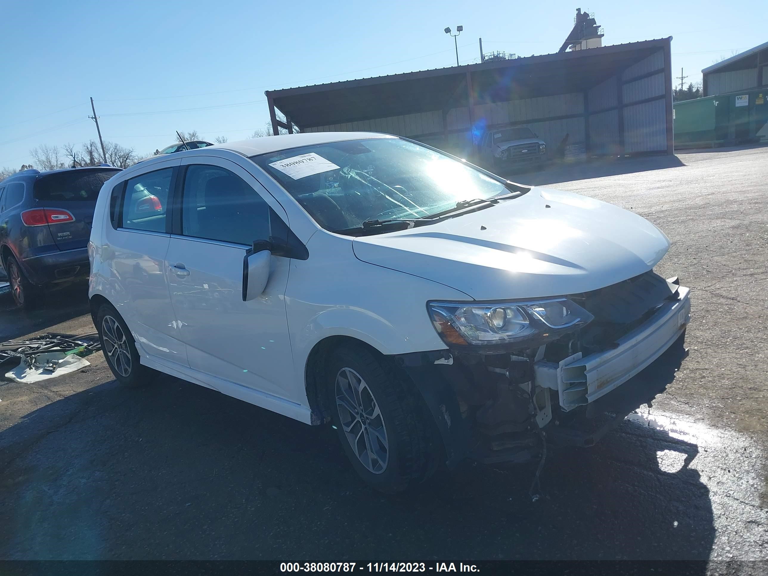 CHEVROLET SONIC 2018 1g1jd6sh9j4114192