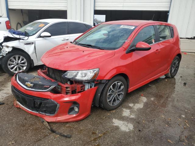 CHEVROLET SONIC LT 2017 1g1jd6shxh4100392