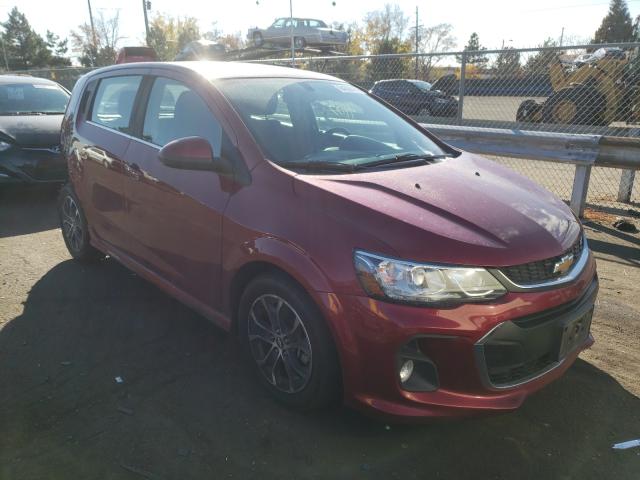 CHEVROLET SONIC LT 2017 1g1jd6shxh4137698