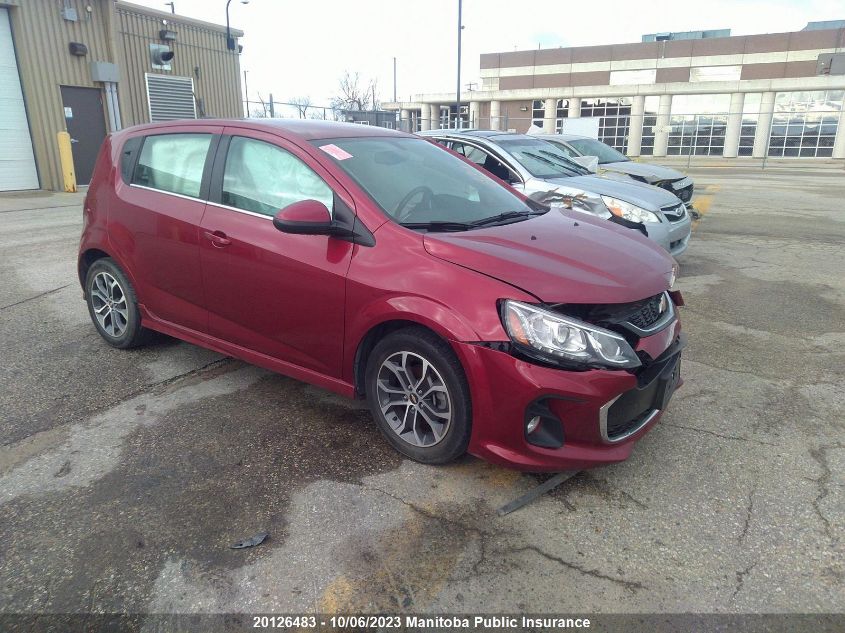 CHEVROLET SONIC 2017 1g1jd6shxh4139581