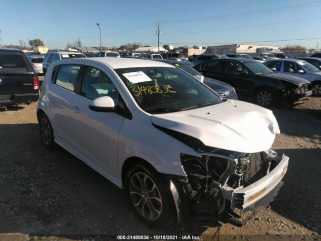 CHEVROLET SONIC 2017 1g1jd6shxh4157658