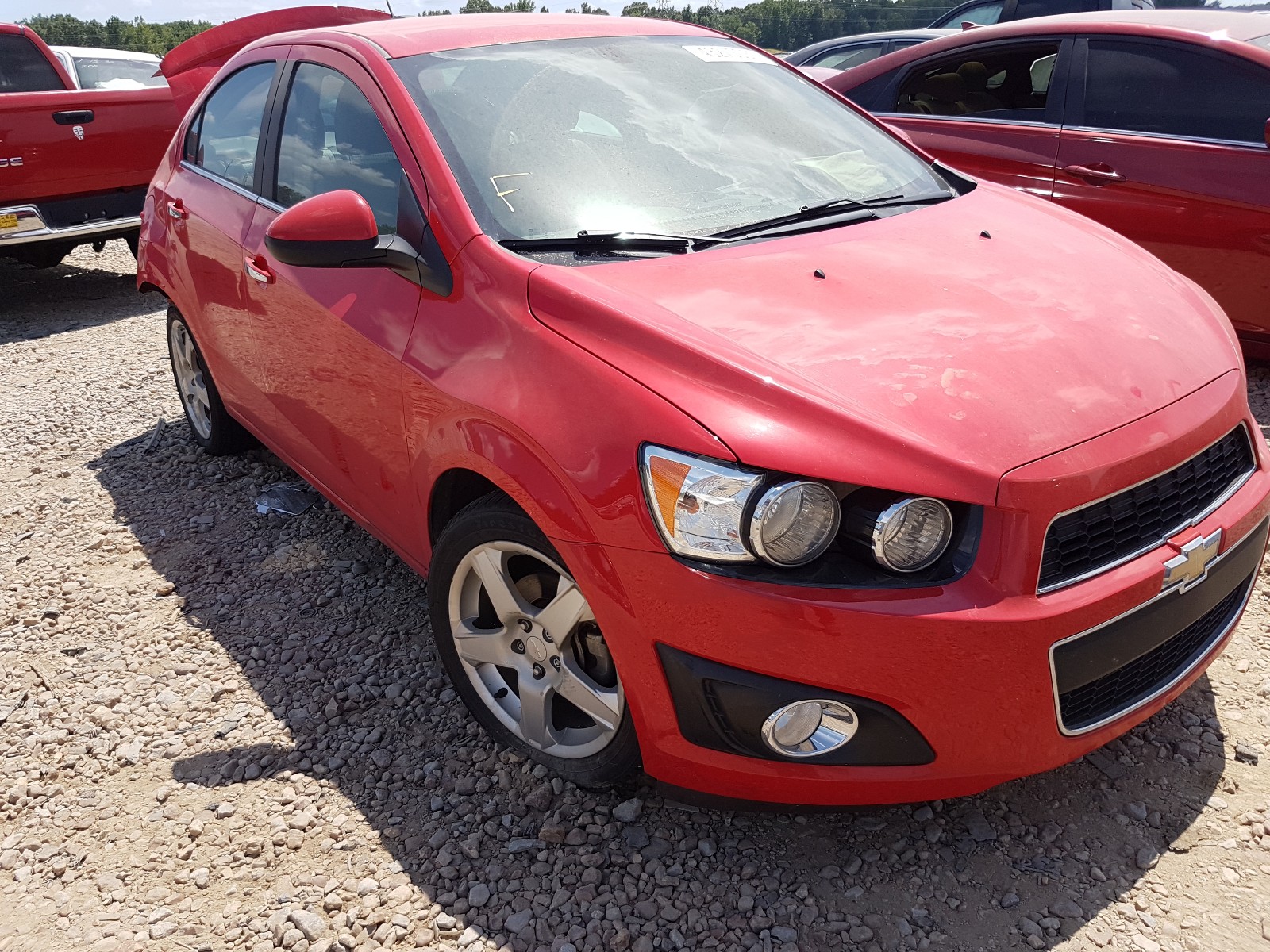 CHEVROLET SONIC LTZ 2015 1g1je5sb2f4105425