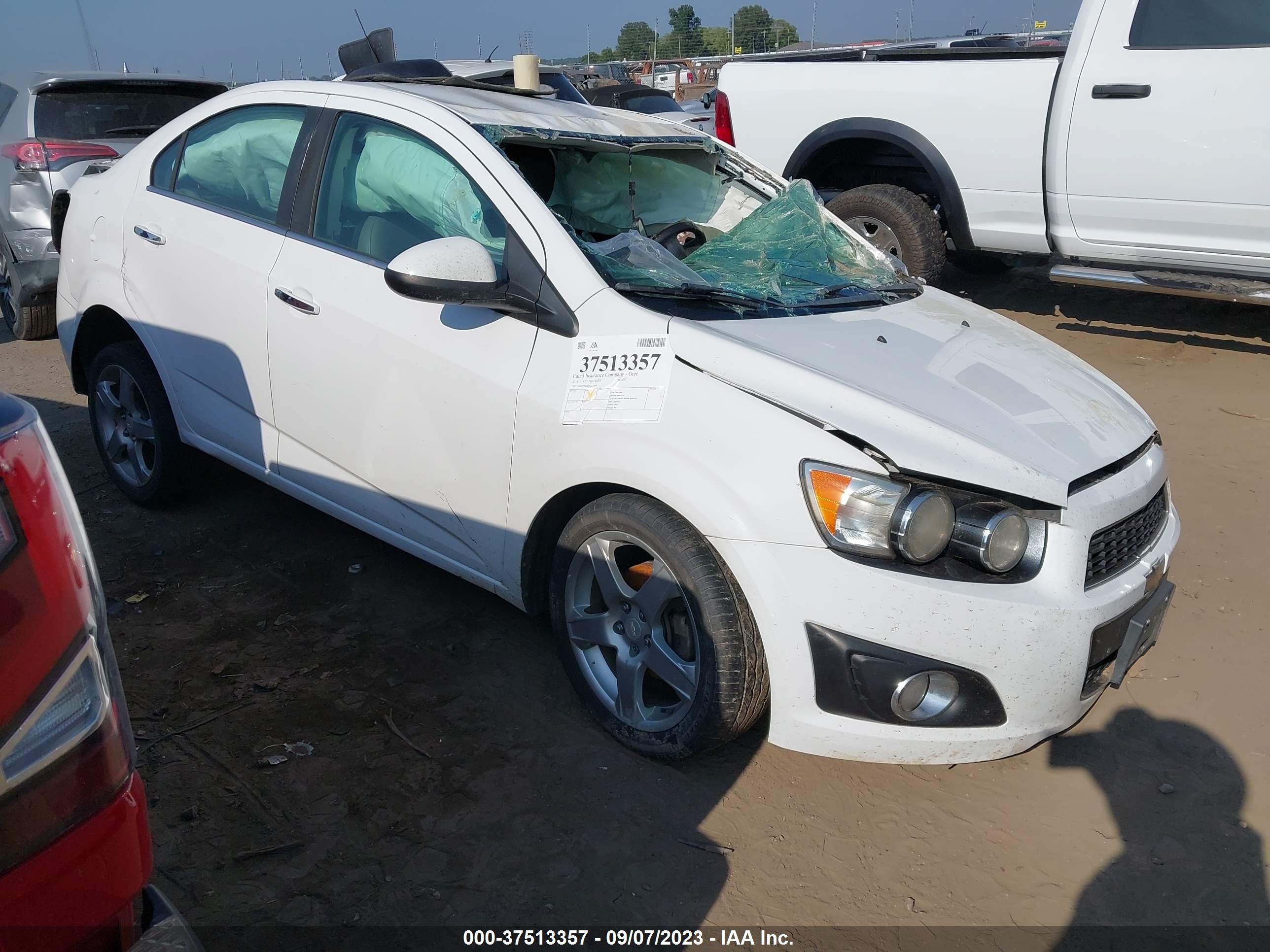 CHEVROLET SONIC 2014 1g1je5sb4e4211504