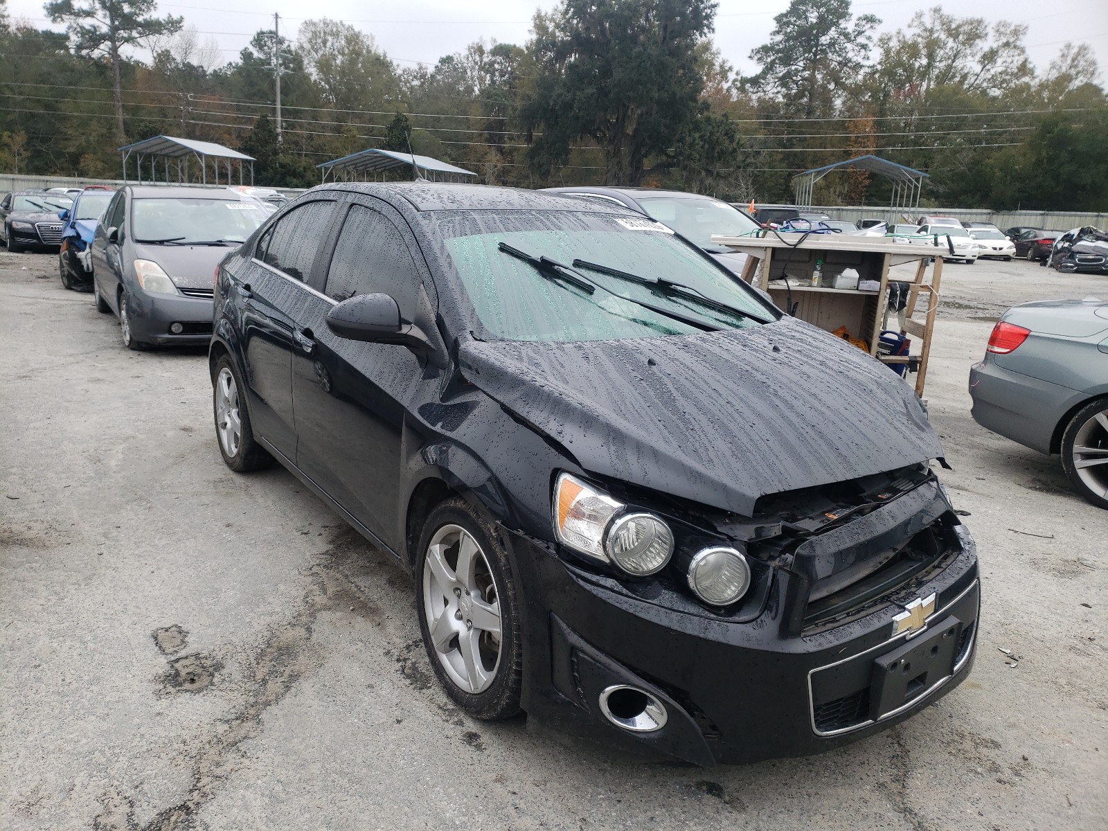 CHEVROLET SONIC LTZ 2014 1g1je5sb5e4226786