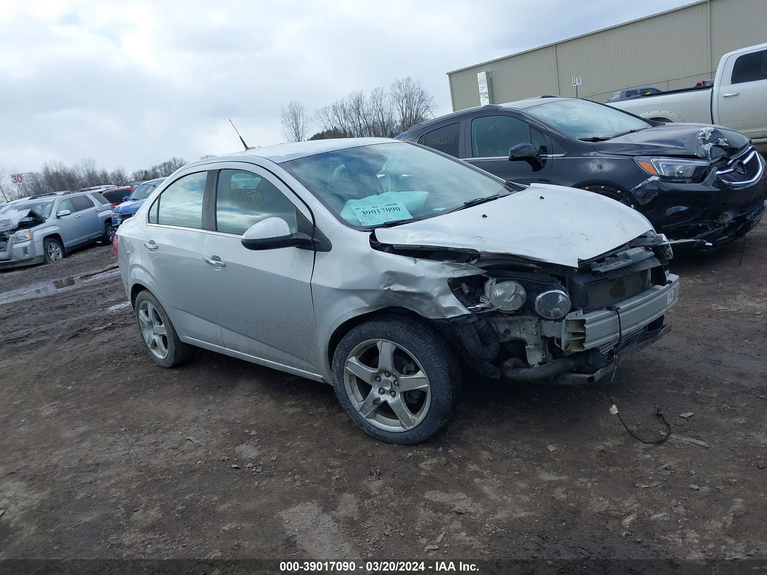 CHEVROLET SONIC 2013 1g1je5sb8d4178697