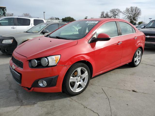 CHEVROLET SONIC LTZ 2014 1g1je5sg8e4125995