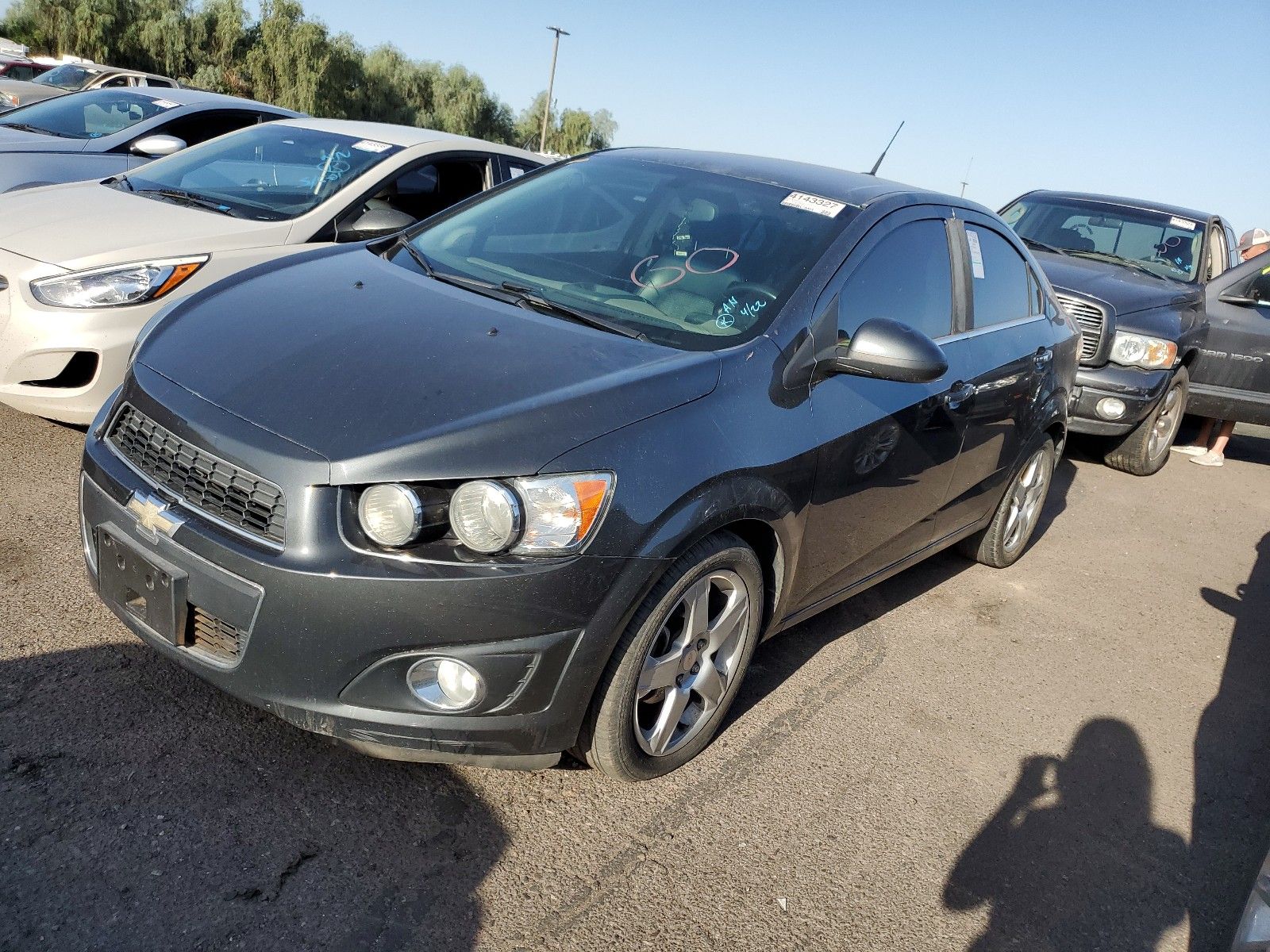 CHEVROLET SONIC 2014 1g1je5sg9e4121227