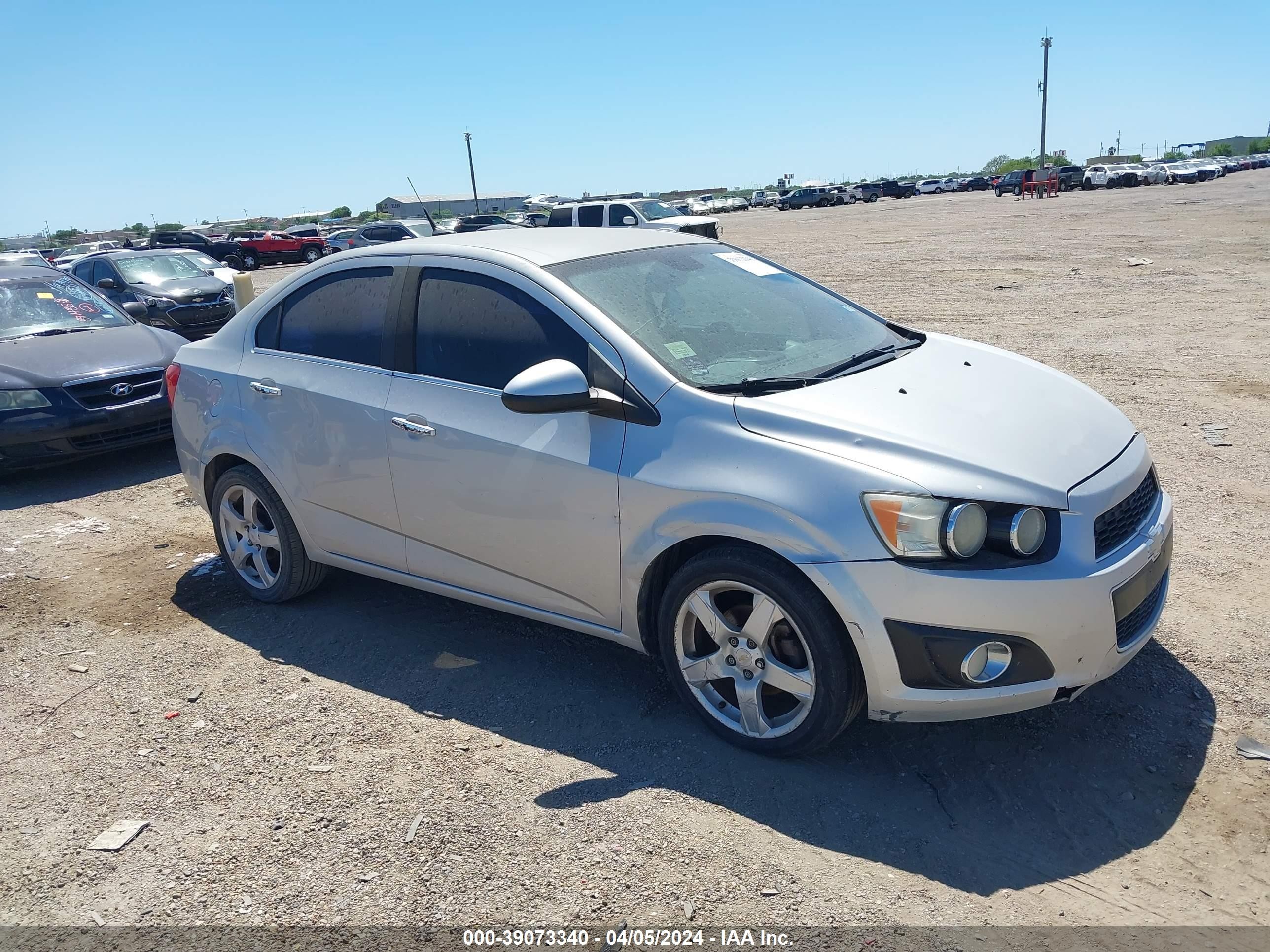 CHEVROLET SONIC 2012 1g1je5sh6c4100504