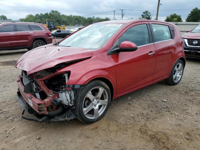 CHEVROLET SONIC LTZ 2014 1g1je6sb1e4184851