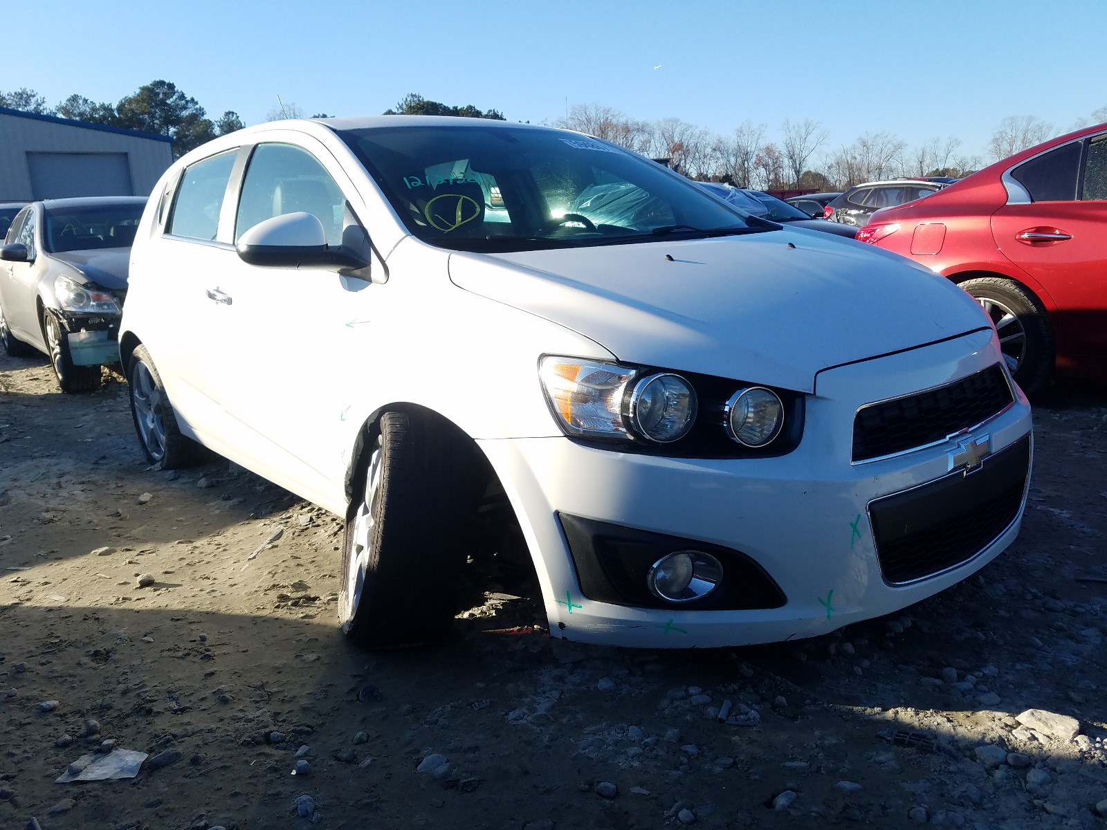 CHEVROLET SONIC LTZ 2014 1g1je6sb1e4203625