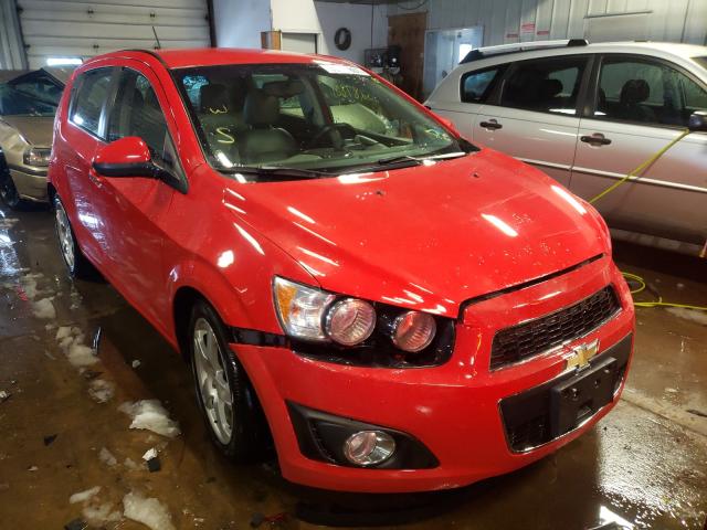 CHEVROLET SONIC LTZ 2015 1g1je6sb1f4107222