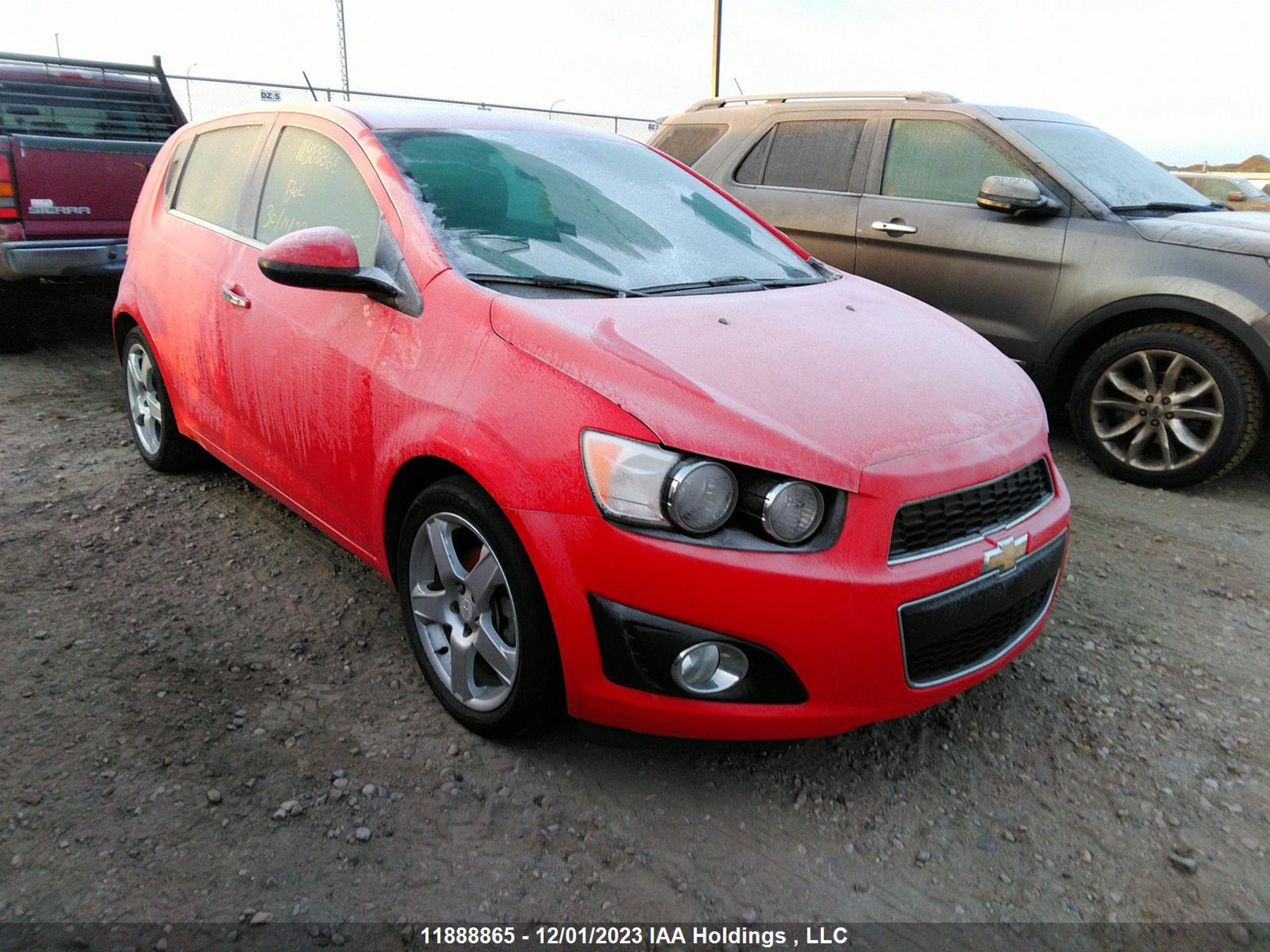 CHEVROLET SONIC 2016 1g1je6sb1g4145888