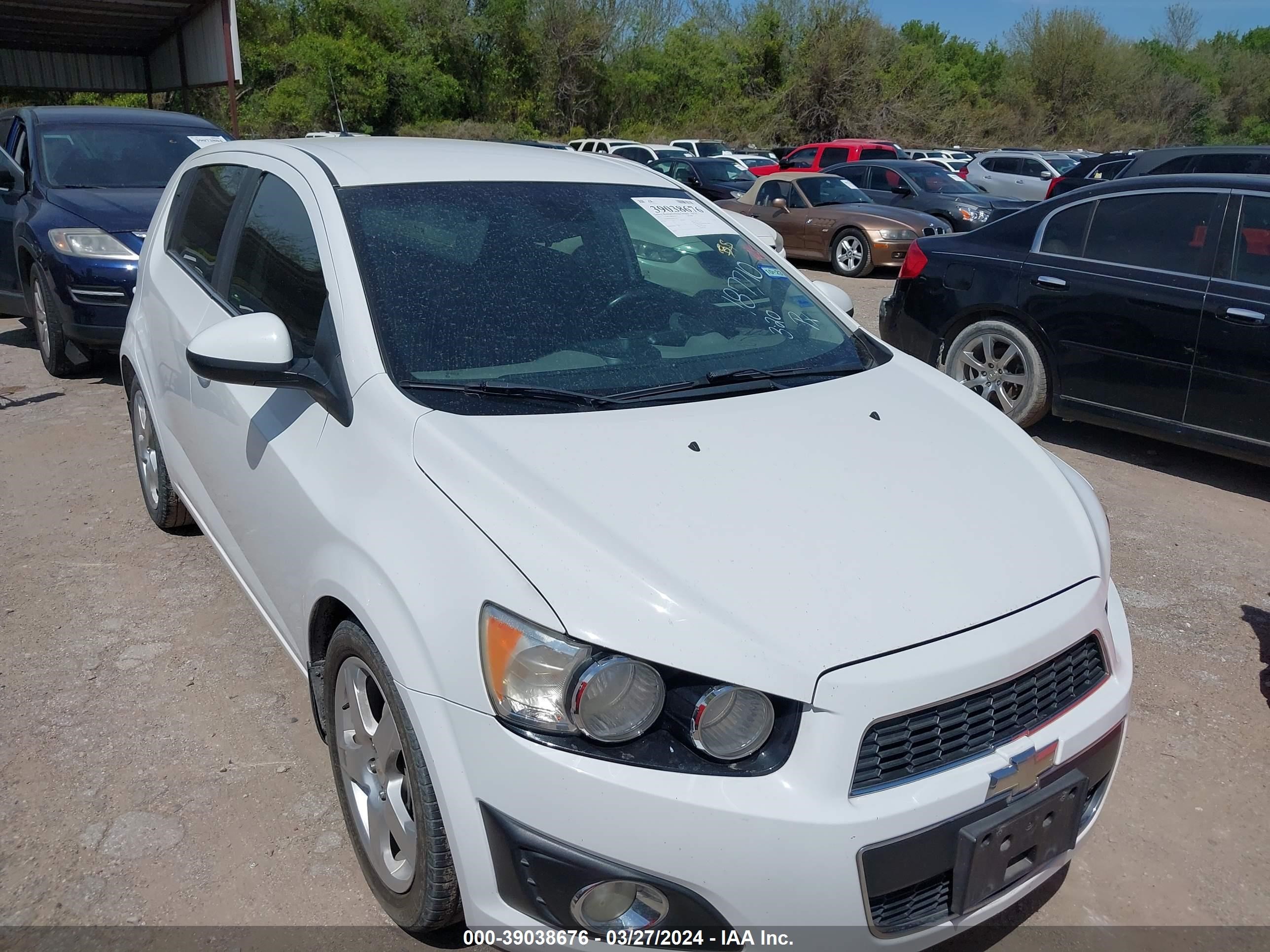 CHEVROLET SONIC 2012 1g1je6sb2c4187710