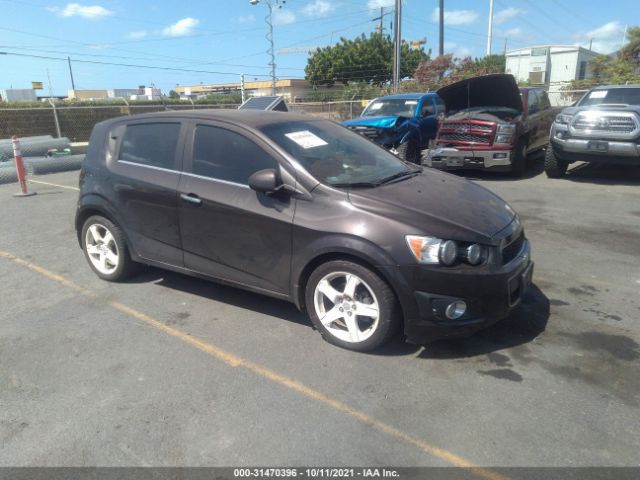 CHEVROLET SONIC LTZ 2013 1g1je6sb2d4204121