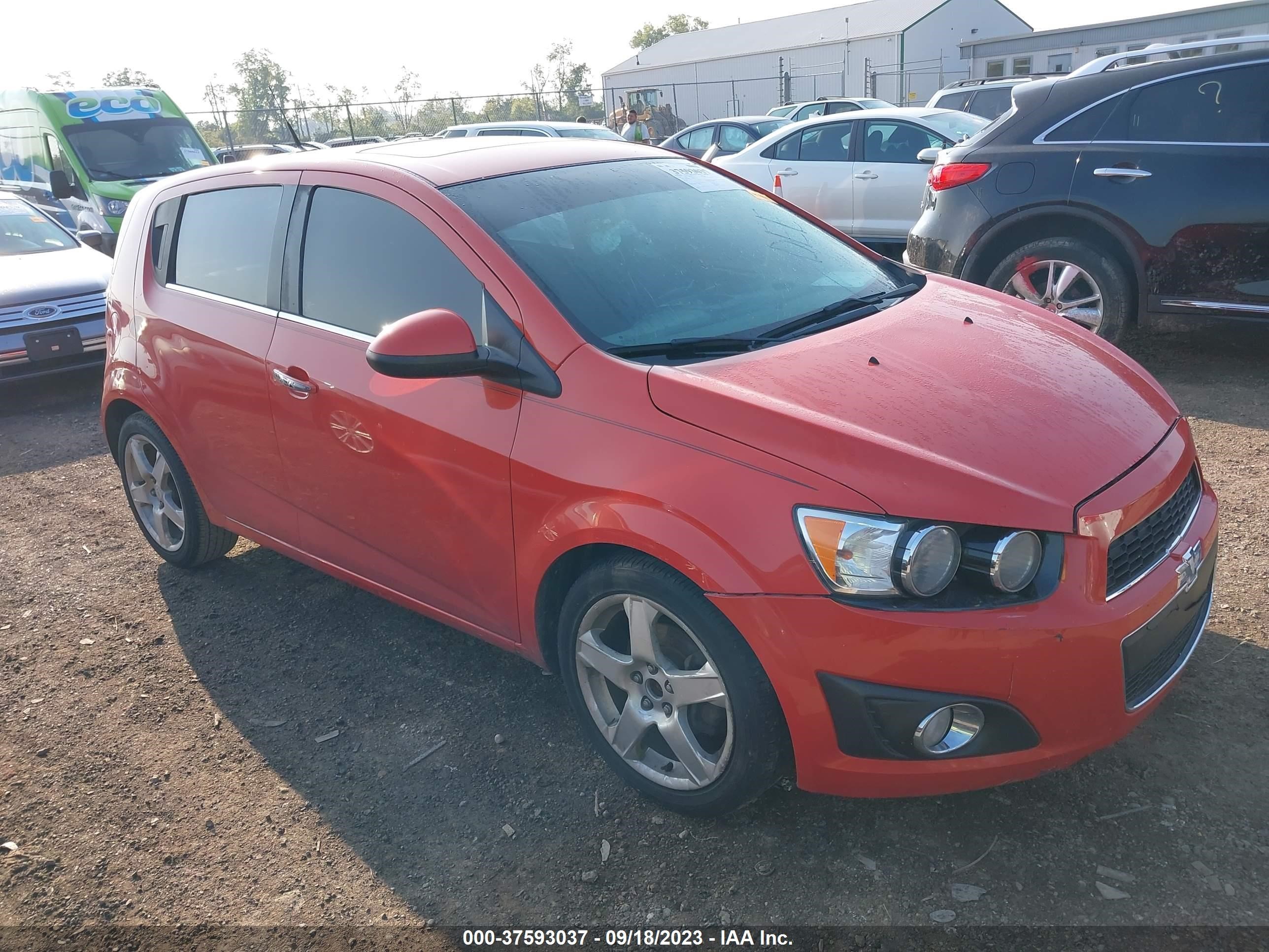 CHEVROLET SONIC 2012 1g1je6sb3c4204868