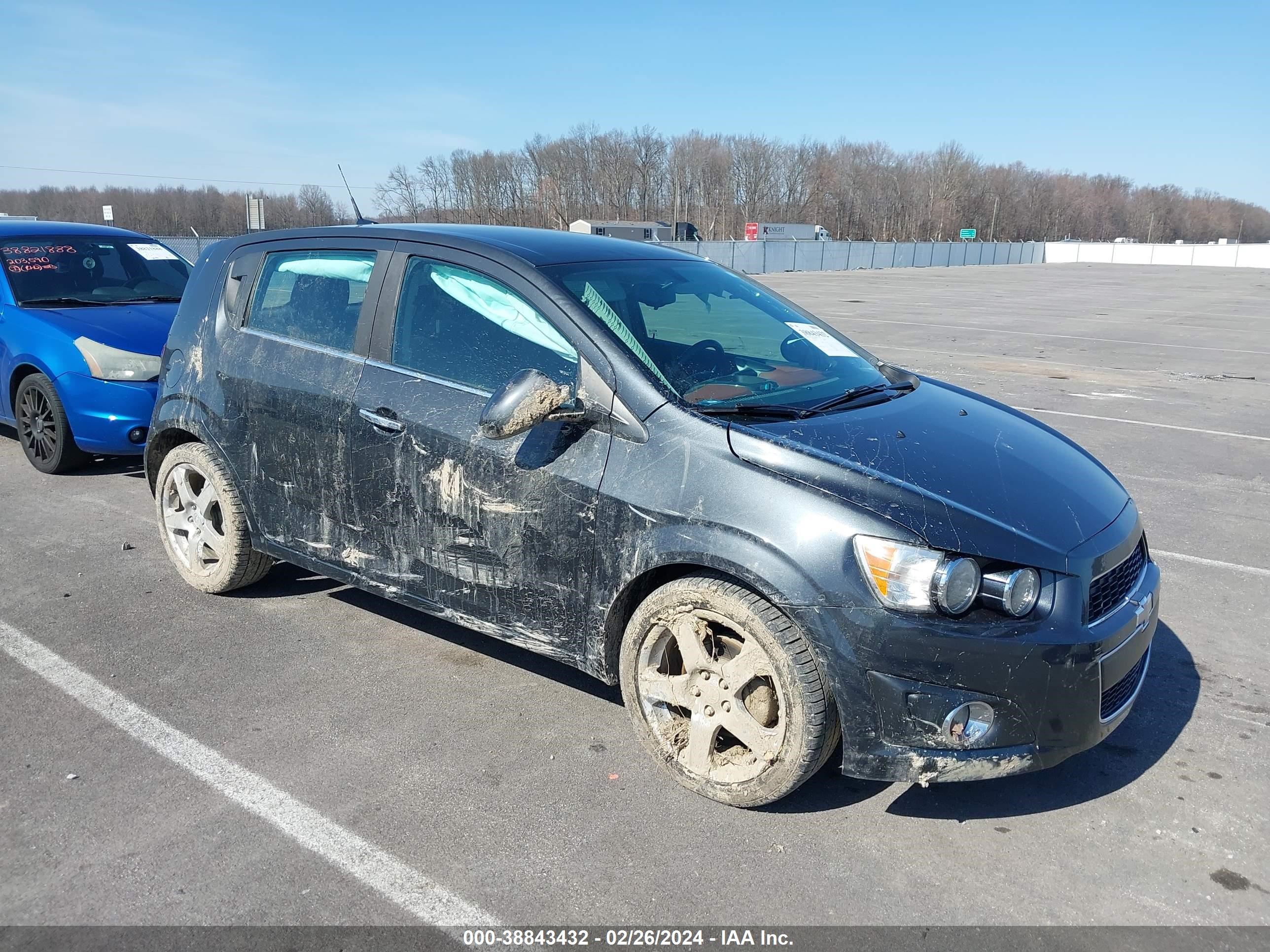 CHEVROLET SONIC 2014 1g1je6sb3e4175973