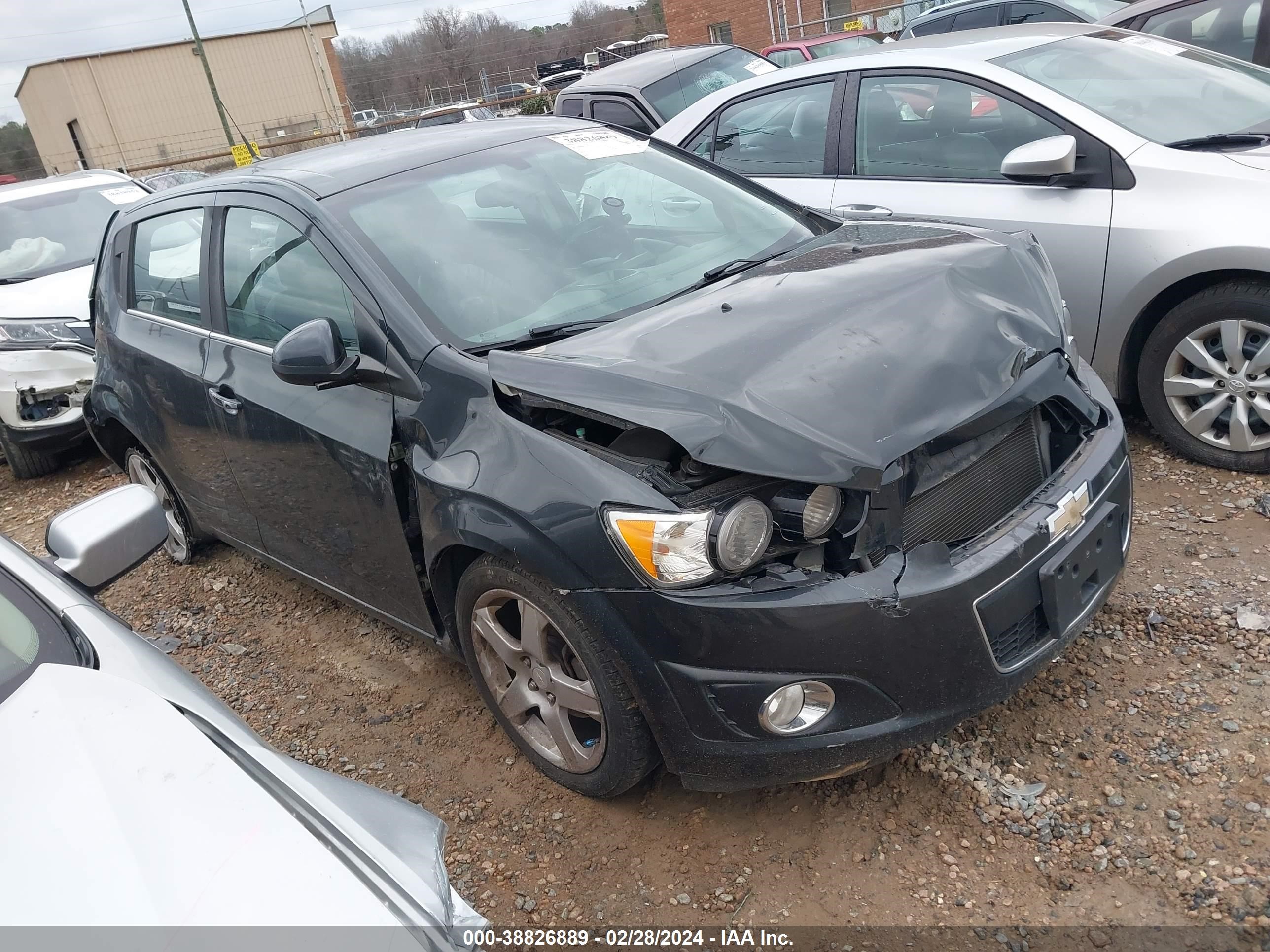 CHEVROLET SONIC 2014 1g1je6sb6e4176423