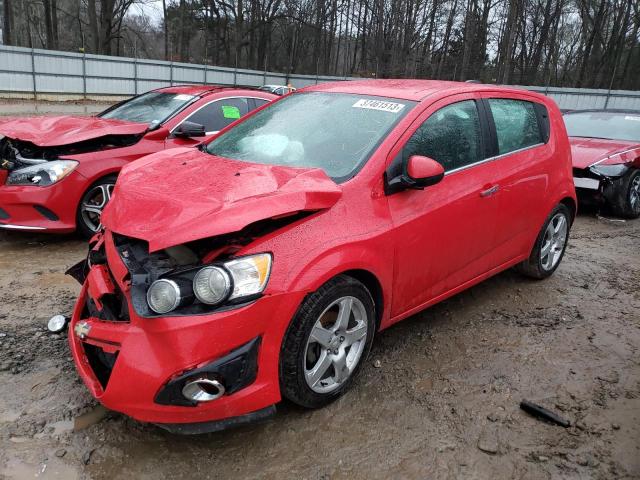 CHEVROLET SONIC LTZ 2015 1g1je6sb6f4124646