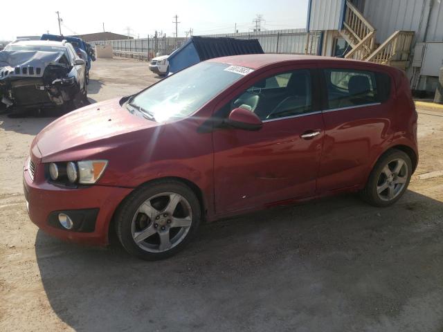 CHEVROLET SONIC LTZ 2014 1g1je6sb8e4191568