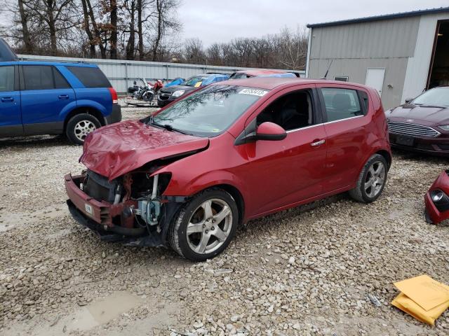 CHEVROLET SONIC LTZ 2014 1g1je6sb8e4229106