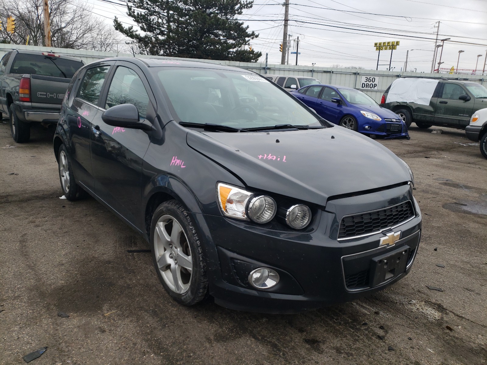 CHEVROLET SONIC LTZ 2015 1g1je6sb8f4188249