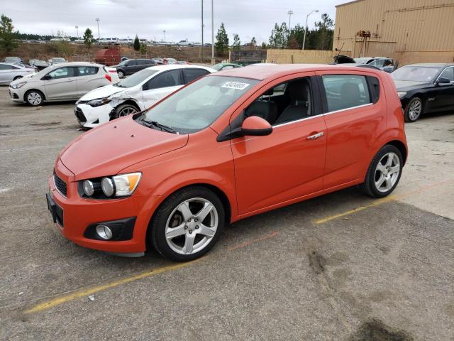 CHEVROLET SONIC LTZ 2012 1g1je6sbxc4214197