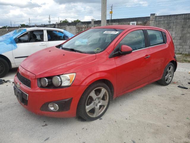 CHEVROLET SONIC LTZ 2015 1g1je6sbxf4146990