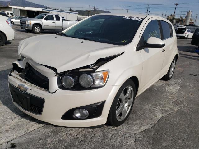 CHEVROLET SONIC LTZ 2015 1g1je6sbxf4206346