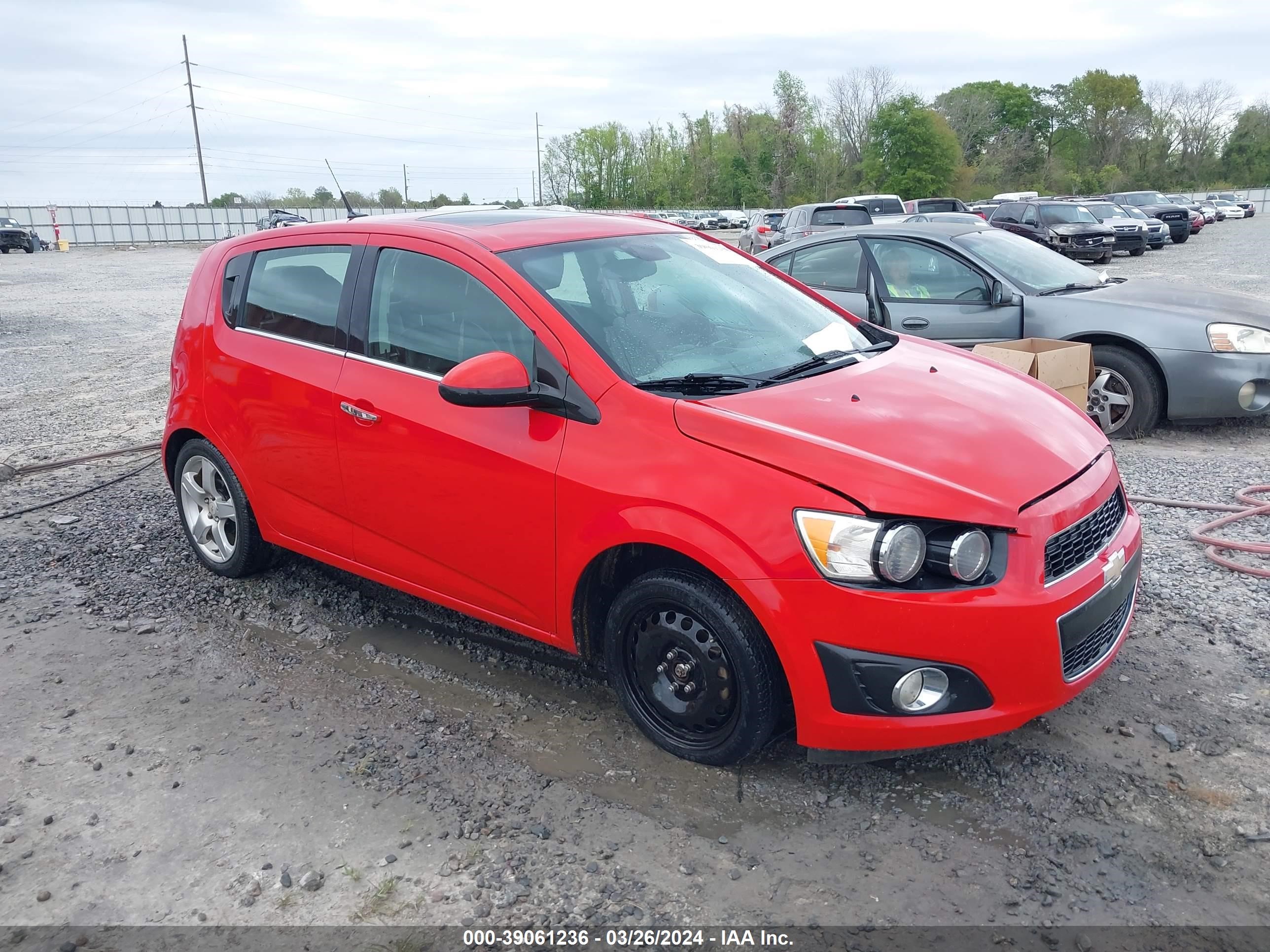 CHEVROLET SONIC 2012 1g1je6sh4c4153966