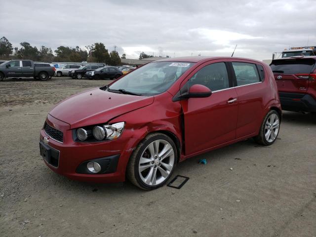 CHEVROLET SONIC LTZ 2012 1g1je6sh6c4129524