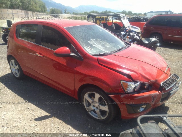 CHEVROLET SONIC 2013 1g1je6sh6d4151220