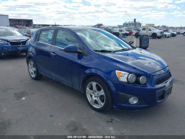 CHEVROLET SONIC 2013 1g1je6sh9d4100911