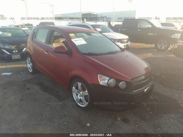 CHEVROLET SONIC 2012 1g1je6shxc4127467