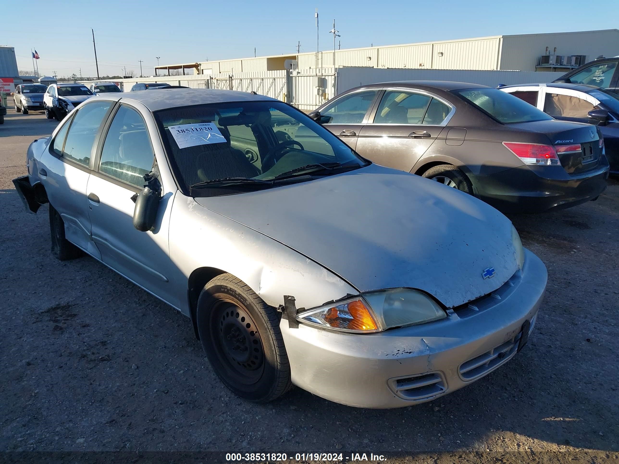 CHEVROLET CAVALIER 2002 1g1jf524327163650