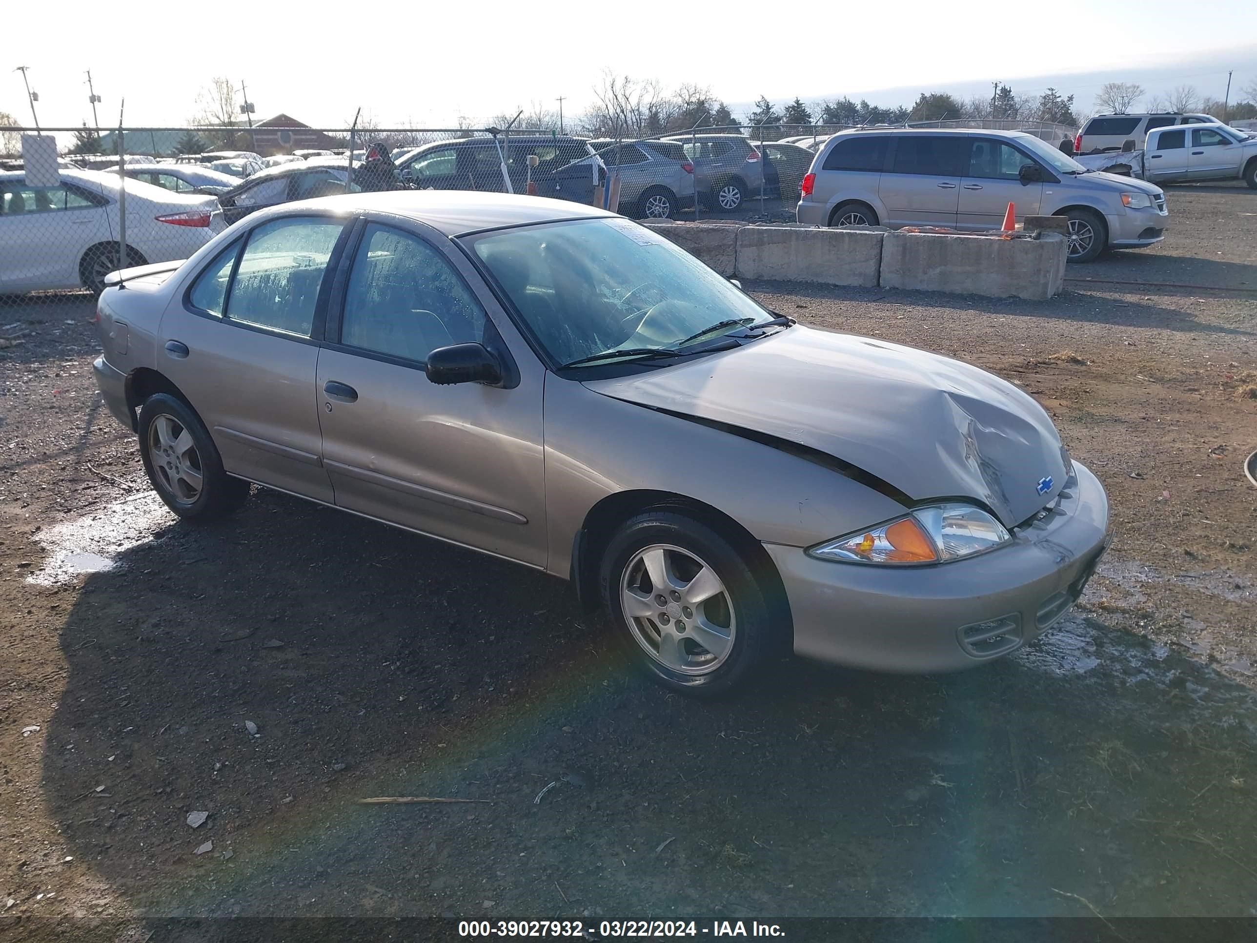 CHEVROLET CAVALIER 2002 1g1jf524727477835