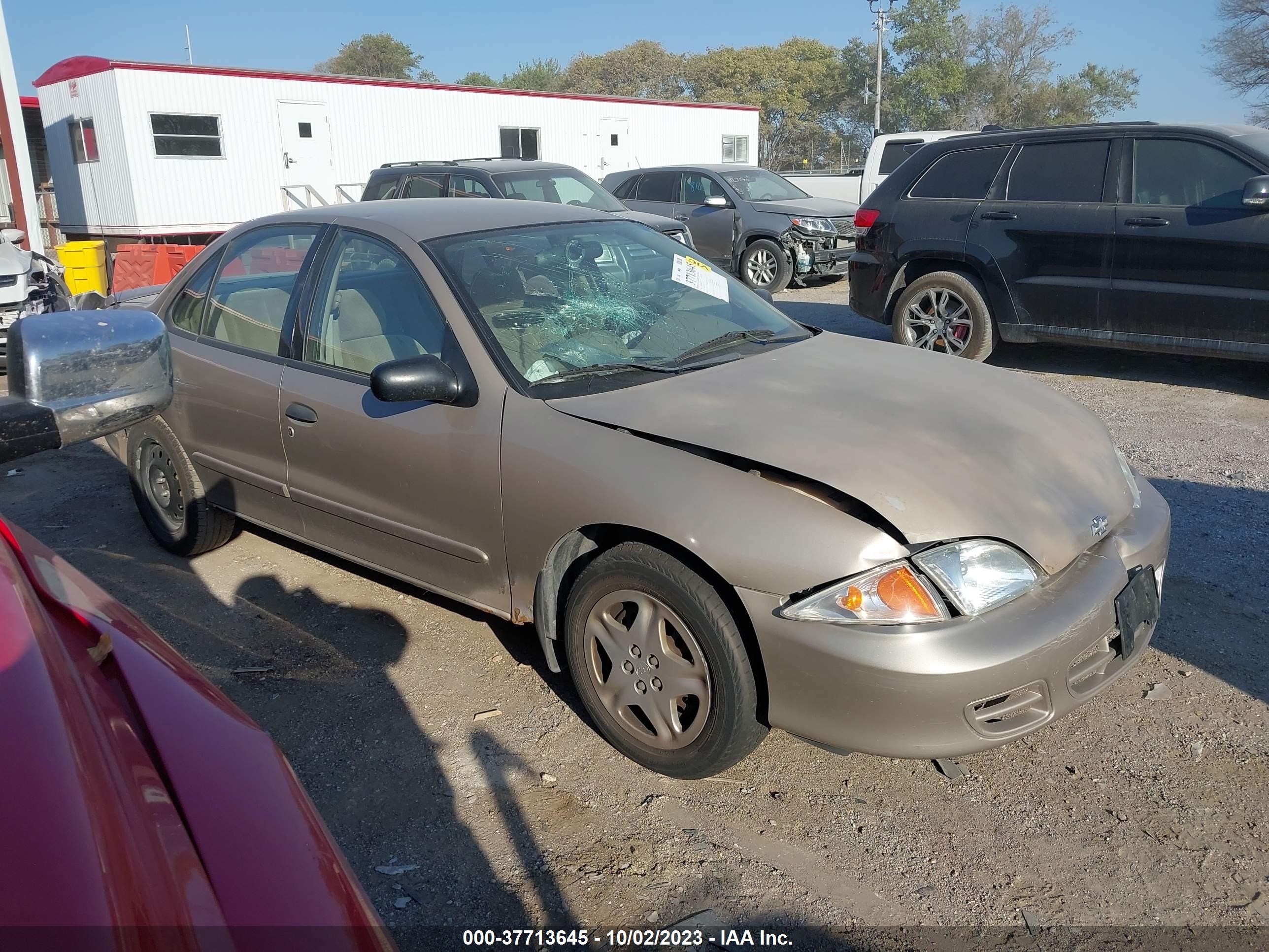 CHEVROLET CAVALIER 2002 1g1jf524927424103