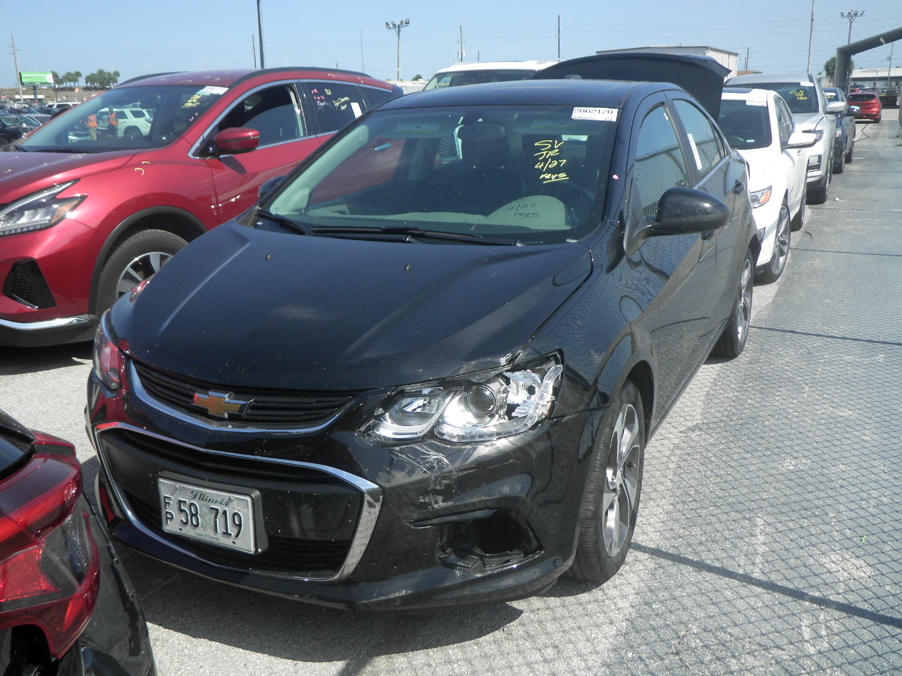 CHEVROLET SONIC 2019 1g1jf5sb0k4124692