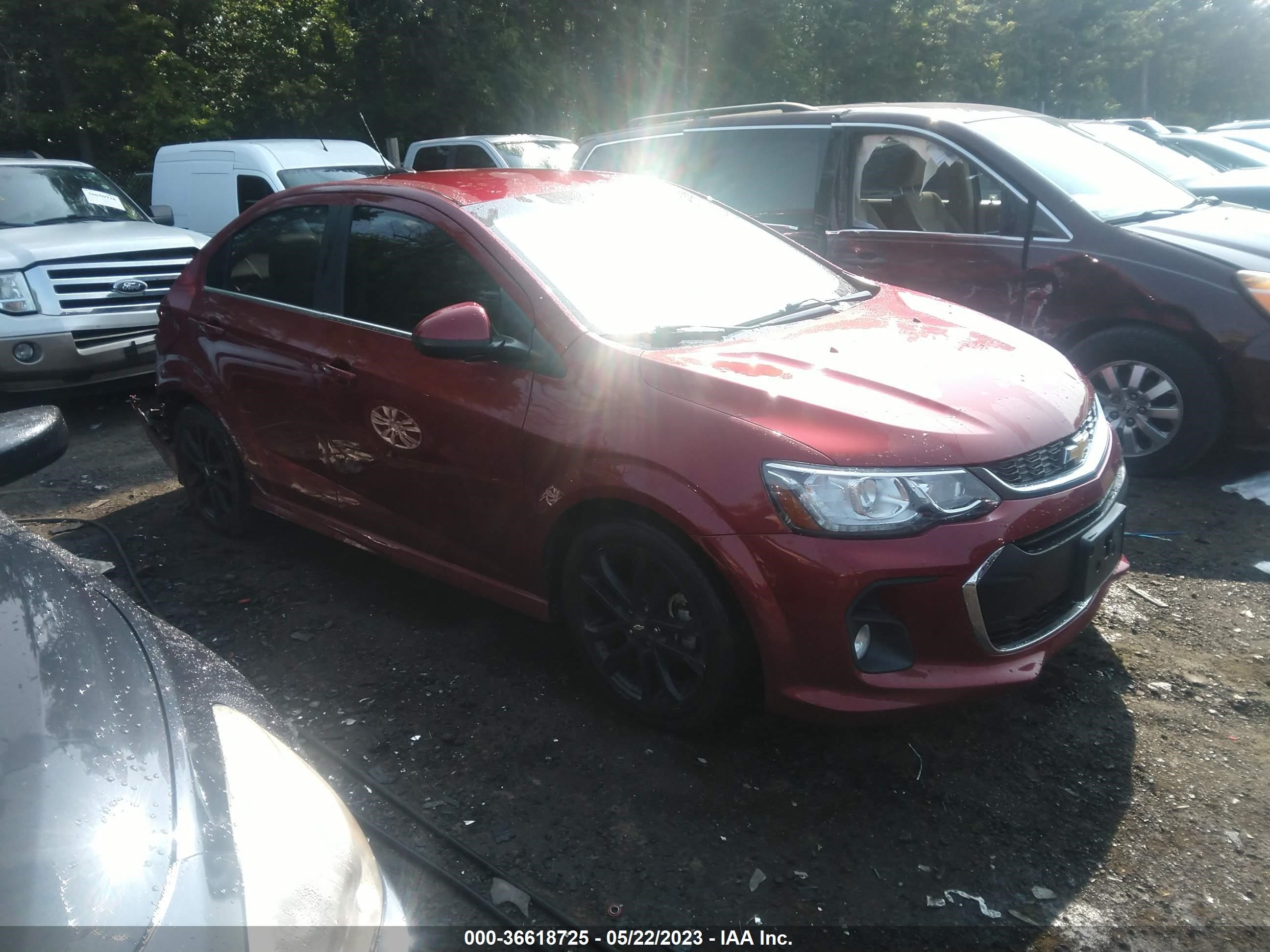 CHEVROLET SONIC 2017 1g1jf5sb6h4127895