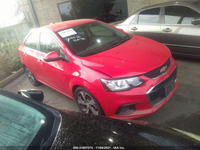 CHEVROLET SONIC 2018 1g1jf5sb9j4106061