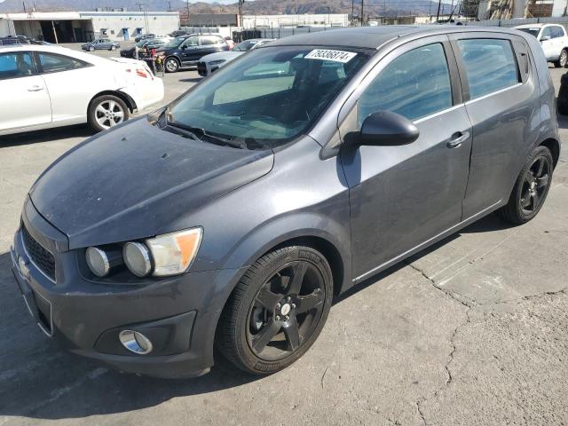 CHEVROLET SONIC LTZ 2012 1g1jf6sb0c4174080