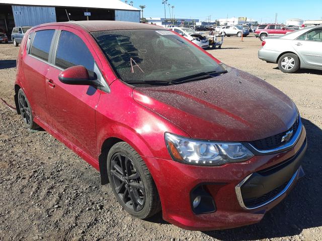 CHEVROLET SONIC PREM 2018 1g1jf6sb0j4101269