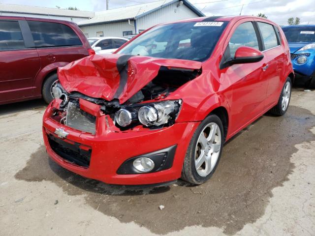 CHEVROLET SONIC LTZ 2013 1g1jf6sb4d4112425