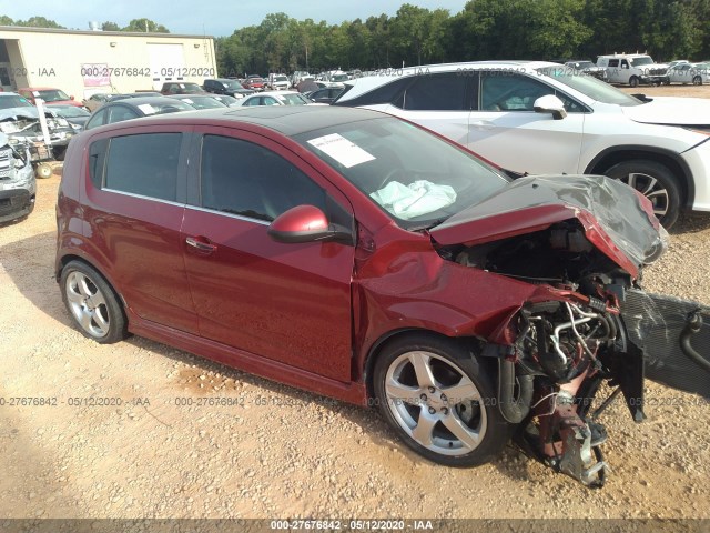 CHEVROLET SONIC 2012 1g1jf6sb8c4163148