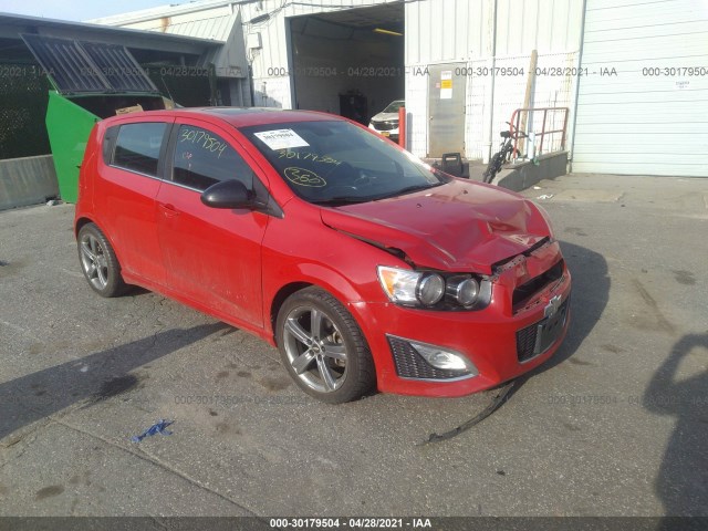 CHEVROLET SONIC 2013 1g1jg6sb0d4144446