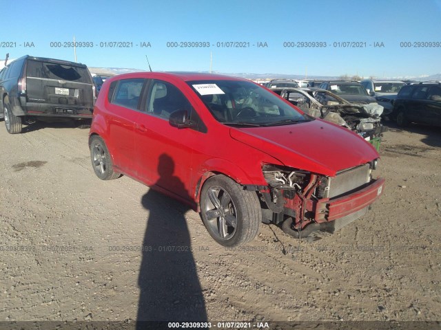 CHEVROLET SONIC 2013 1g1jg6sb0d4224832