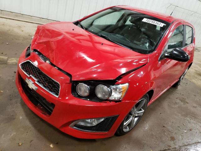 CHEVROLET SONIC RS 2013 1g1jg6sb0d4236124