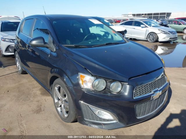 CHEVROLET SONIC 2013 1g1jg6sb0d4249844