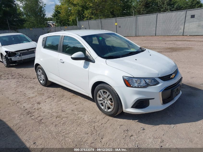 CHEVROLET SONIC 2019 1g1jg6sb0k4140815