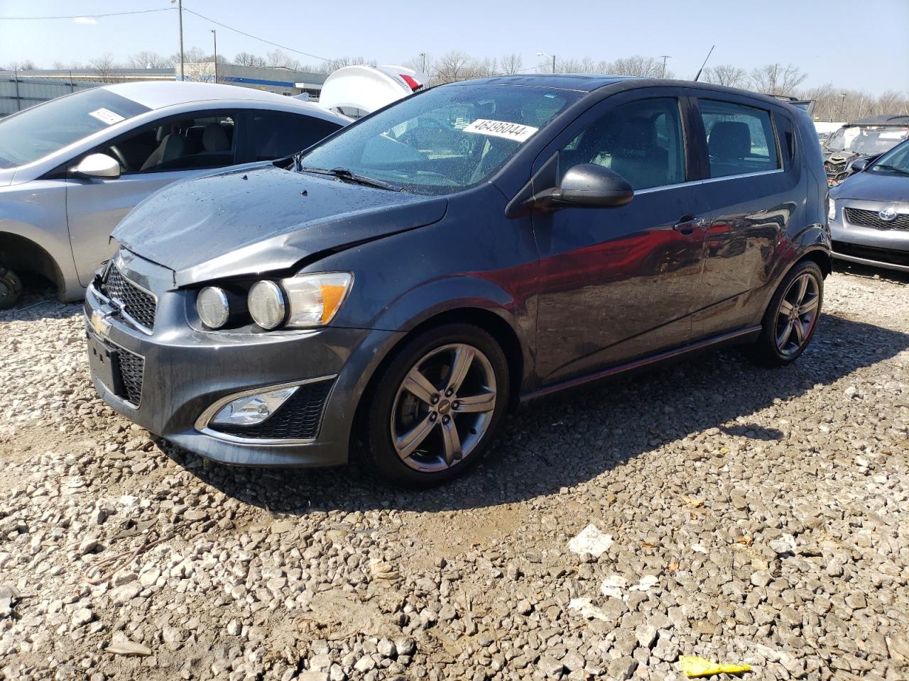 CHEVROLET SONIC 2013 1g1jg6sb1d4196362